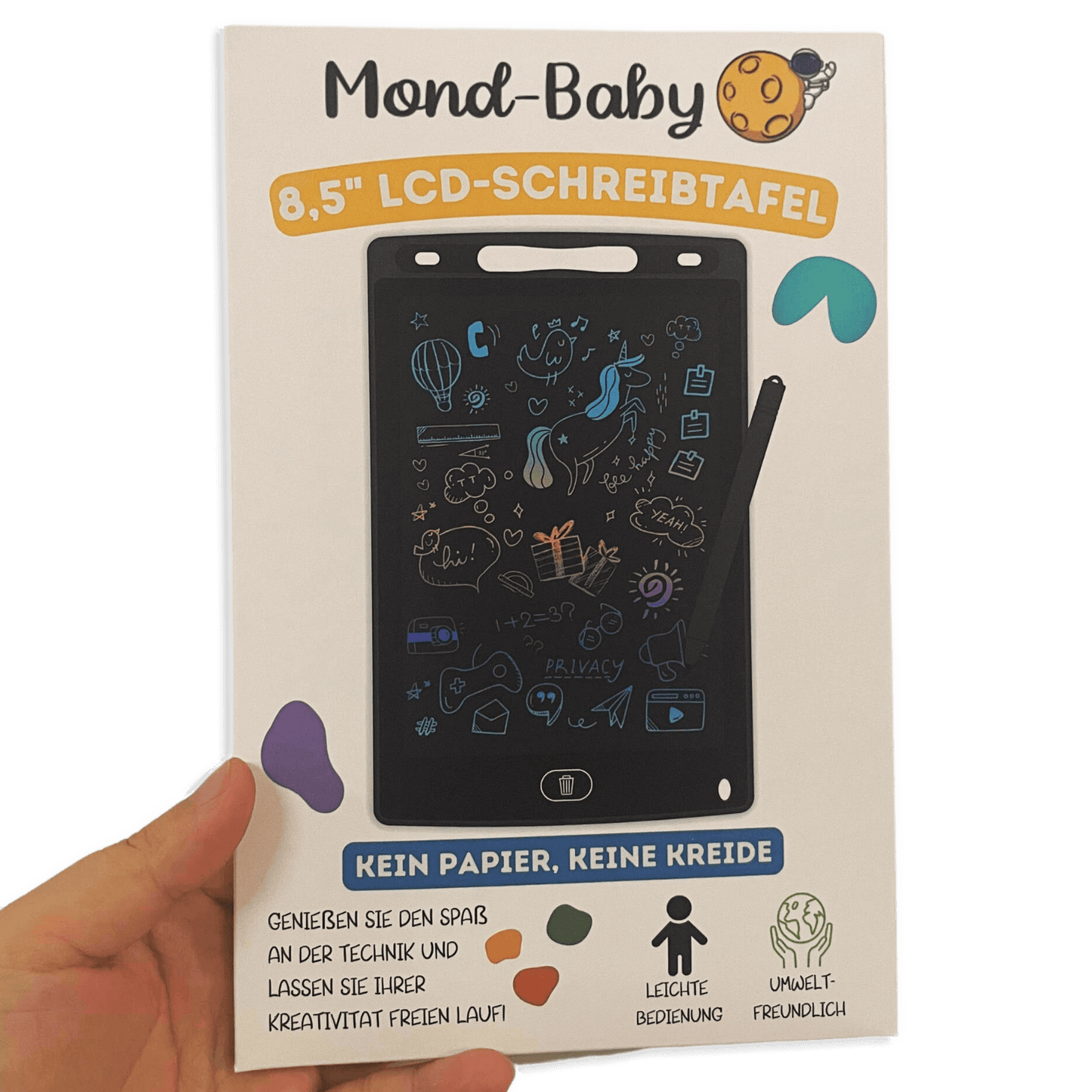 Pizarra LCD para pintar y escribir Moon-Baby™
