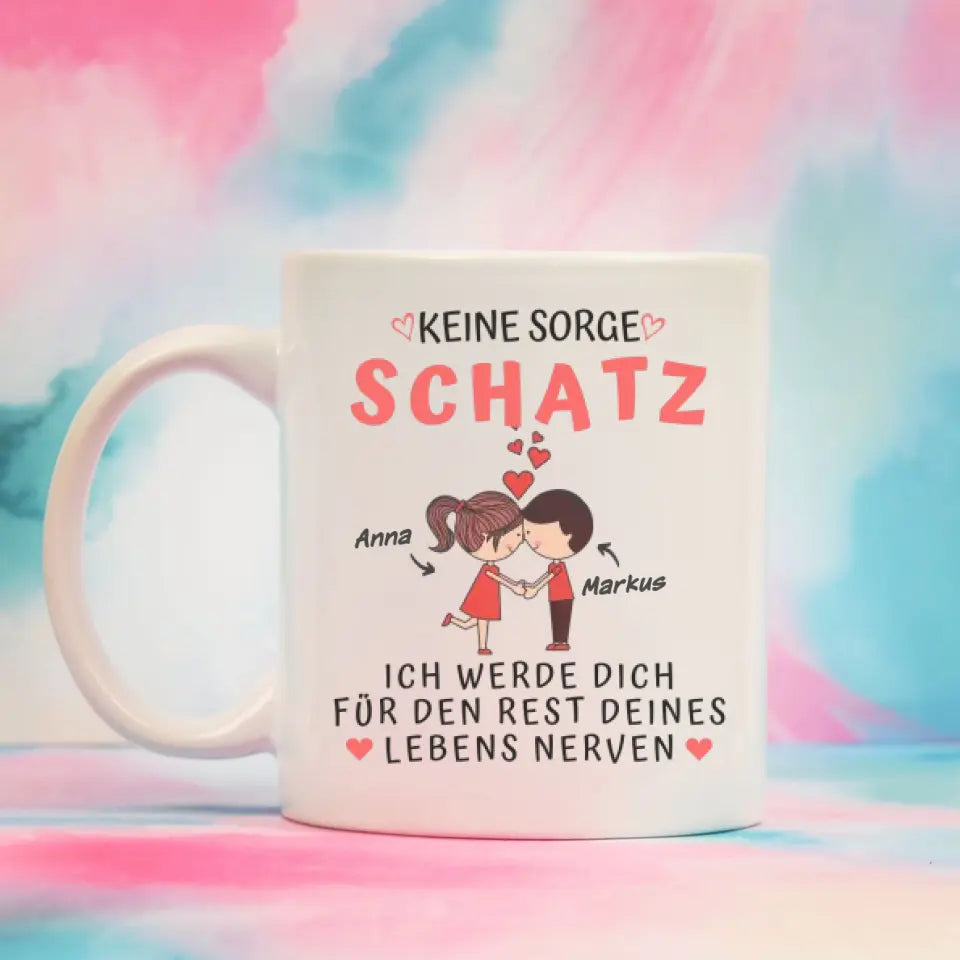 Personalized Mug - Don't worry darling